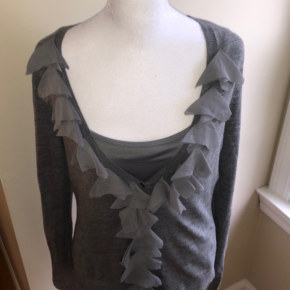 NWOT New York & Company sweater with camisole - Picture 2 of 5